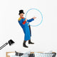 Ringmaster Circus Director White Wall Decal