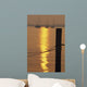 Sailboats At Sunset Wall Mural