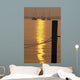 Sailboats At Sunset Wall Mural