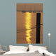 Sailboats At Sunset Wall Mural