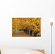 Trees In Autumn Wall Mural