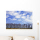 Trees And Clouds Wall Mural