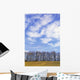 Row Of Trees With Clouds Wall Mural