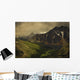 Storm Clouds In Valley Wall Mural
