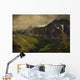 Storm Clouds In Valley Wall Mural