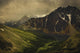 Storm Clouds In Valley Wall Mural