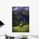 Wildlife In The Mountains Wall Mural