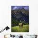 Wildlife In The Mountains Wall Mural