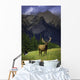 Wildlife In The Mountains Wall Mural