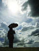Outside In The Storm Wall Mural