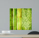 Green Vintage Striped Paper