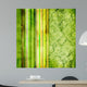 Green Vintage Striped Paper
