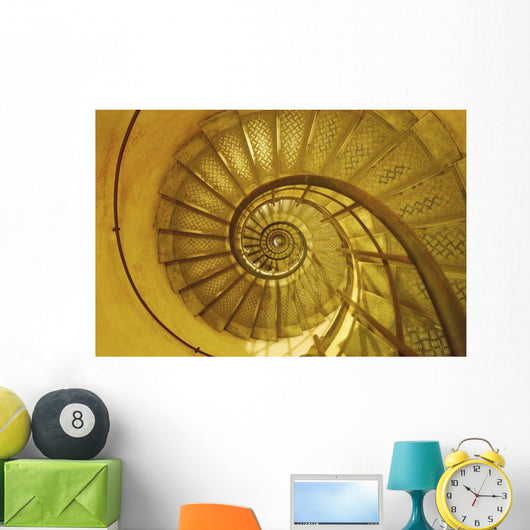 Spiral Staircase Wall Mural