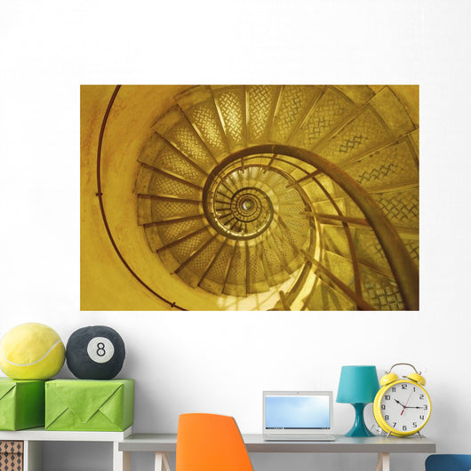 Spiral Staircase Wall Mural