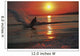 Waterskiing At Sunset Wall Mural