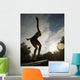 Boy Jumping Off Diving Board Wall Mural