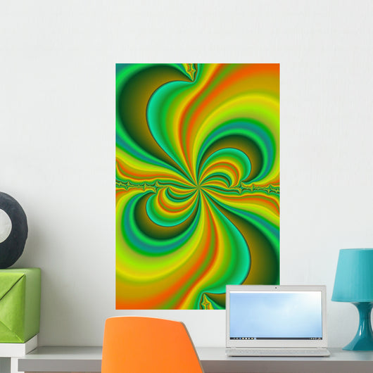 Kaleidoscope Of Colour Wall Mural