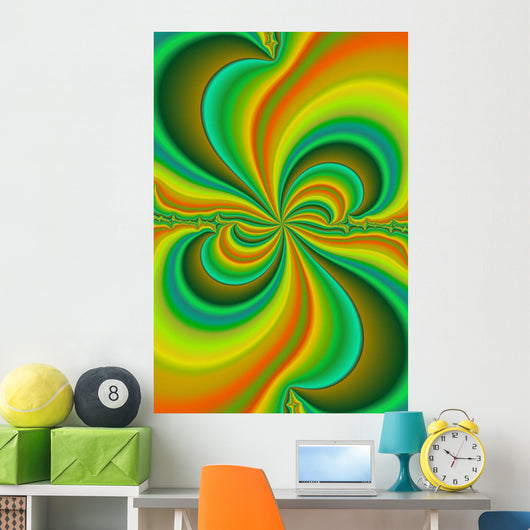 Kaleidoscope Of Colour Wall Mural