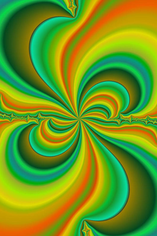 Kaleidoscope Of Colour Wall Mural