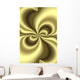 Gold Abstract Wall Mural