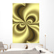 Gold Abstract Wall Mural