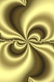 Gold Abstract Wall Mural