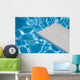 Empty Diving Board And Water Wall Mural