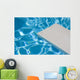 Empty Diving Board And Water Wall Mural