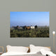 Herd Of Horses And Cowboy On Horseback Wall Mural