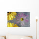 Flower Blossoms Under Ice Wall Mural
