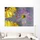 Flower Blossoms Under Ice Wall Mural