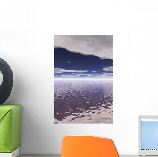 Water Horizon Wall Mural
