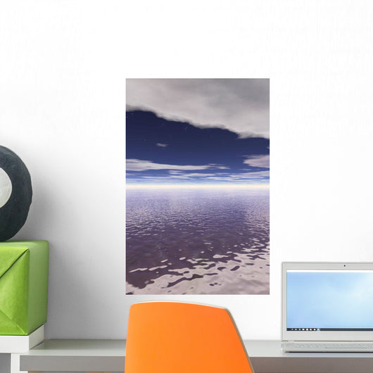Water Horizon Wall Mural