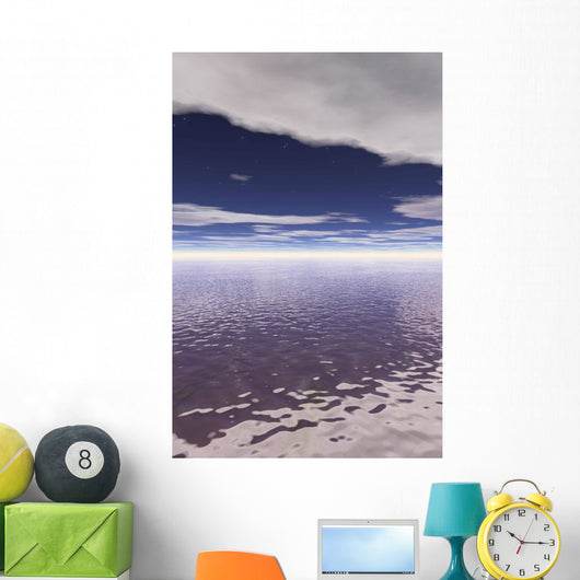 Water Horizon Wall Mural