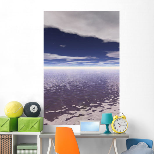 Water Horizon Wall Mural