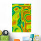 Vibrant Abstract Wall Mural