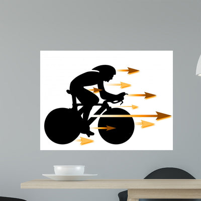 Silhouette Sport shown on a wall