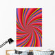 Rainbow Swirls Wall Mural