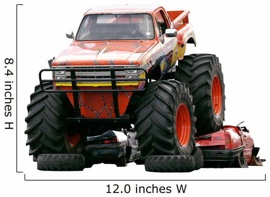 Monster Truck Wall Decal