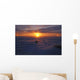 Polar Bear In Arctic Sunset Wall Mural