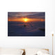 Polar Bear In Arctic Sunset Wall Mural
