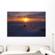 Polar Bear In Arctic Sunset Wall Mural