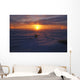 Polar Bear In Arctic Sunset Wall Mural
