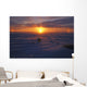 Polar Bear In Arctic Sunset Wall Mural