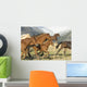 Horses Running Wall Mural
