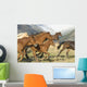 Horses Running Wall Mural