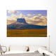 Mountain And Farmer's Field Wall Mural