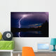 Lightning Storm Over A Lake Wall Mural