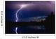 Lightning Storm Over A Lake Wall Mural