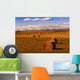 Hay Bales Wall Mural